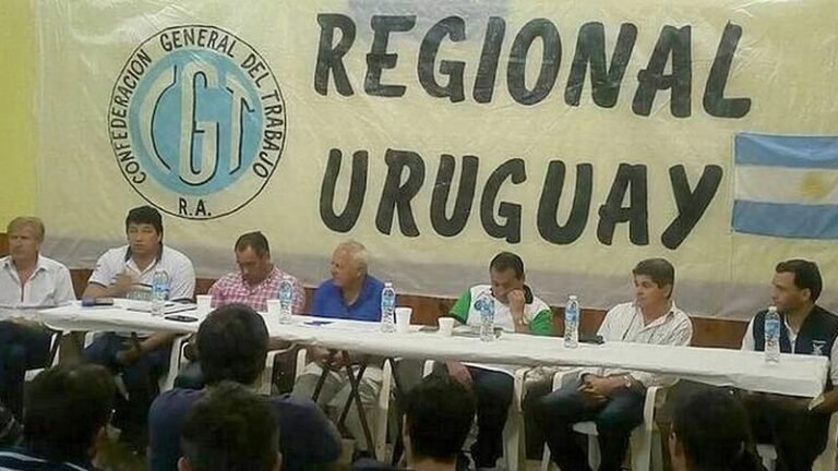 La CGT Regional Uruguay rechaza «intentos desestabilizantes»